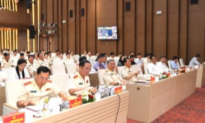 Hội nghị sơ kết 03 năm thực hiện Kết luận số 01 của Bộ Chính trị và 01 năm thực hiện Quy định số 09 của Đảng uỷ Công an Trung ương