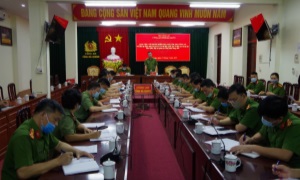 Cục cảnh sát quản lý hành chính về trật tự xã hội làm việc với công an tỉnh Hà Giang