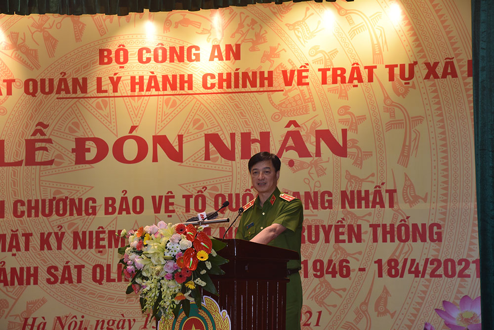 Thứ trưởng Nguyễn Duy Ngọc phát biểu, chỉ đạo tại buổi Lễ