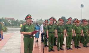 Cục Cảnh sát quản lí hành chính về trật tự xã hội tổ chức về nguồn tại Bắc Giang