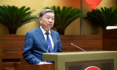 Bộ trưởng Tô Lâm báo cáo Quốc hội về công tác phòng, chống tội phạm và vi phạm pháp luật năm 2023