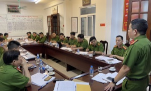 Quyết tâm cao độ thực hiện Mệnh lệnh 01 của Giám đốc Công an Thành phố Hà Nội