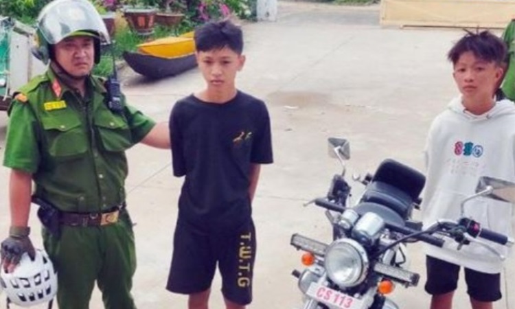 Lực lượng Cảnh sát 113 Công an tỉnh An Giang truy bắt nhanh các đối tượng gây rối trật tự công cộng có sử dụng hung khí tự chế