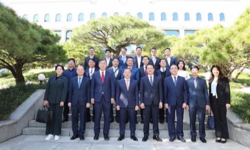 Đoàn công tác của Bộ Công an Việt Nam làm việc với Ủy ban Bầu cử quốc gia Hàn Quốc tại Seoul - Hàn Quốc.