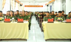 Cục Cảnh sát QLHC về TTXH tập huấn nghiệp vụ cho lực lượng cảnh sát QLHC về TTXH Công an thành phố Cấn Thơ chưa qua đào tạo chuyên ngành QLHC năm 2025