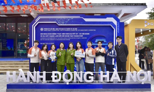 Lan tỏa giải pháp từ Cuộc thi Data for Life chủ đề "Hack for Growth 2025" góp phần ghi dấu trong Triển lãm công nghệ tại Hội nghị Hành động thực hiện Nghị quyết 57 – Hà Nội và Lễ ra mắt Mạng lưới Đổi mới sáng tạo TP. Hà Nội