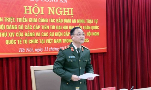 Bảo vệ tuyệt đối an ninh, an toàn các sự kiện, hội nghị diễn ra tại Việt Nam trong năm 2025