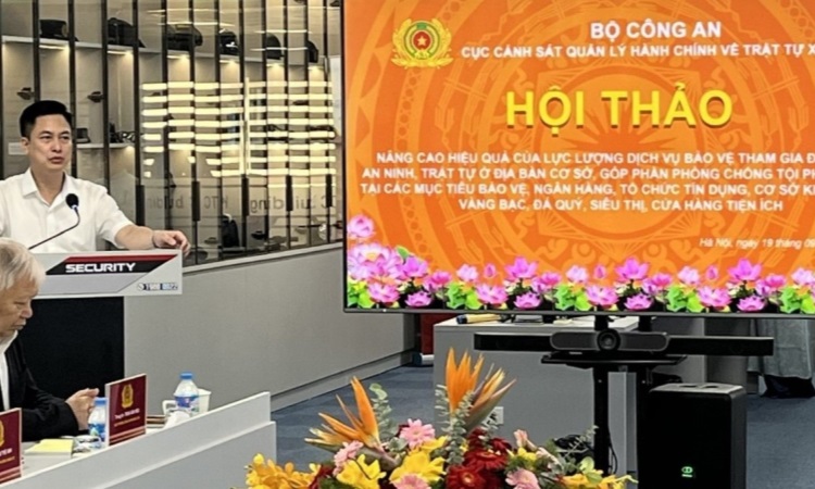 Nâng cao hiệu quả của lực lượng dịch vụ bảo vệ tham gia bảo đảm an ninh, trật tự ở địa bàn cơ sở góp phần phòng chống tội phạm cướp xảy ra tại các mục tiêu bảo vệ, ngân hàng, tổ chức tín dụng, cơ sở kinh doanh vàng bạc, đá quý, siêu thị, cửa hàng tiện ích