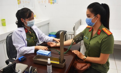 Biện pháp thực hiện bảo hiểm y tế đối với sĩ quan, hạ sĩ quan, chiến sĩ và học viên Công an nhân dân