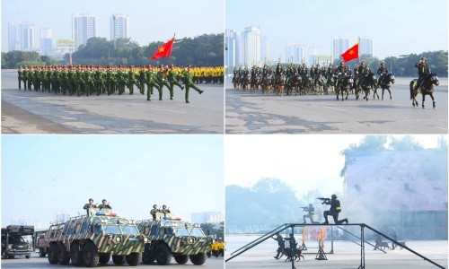 Lực lượng Công an nhân dân gương mẫu, đi đầu thực hiện Nghị quyết Đại hội XIV của Đảng, phấn đấu tạo ra những dấu ấn mới vì Đảng, vì dân