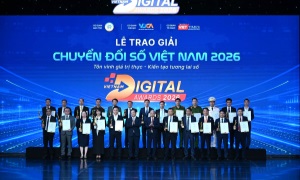 CỤC CẢNH SÁT QUẢN LÝ HÀNH CHÍNH VỀ TRẬT TỰ XÃ HỘI ĐƯỢC VINH DANH TẠI GIẢI THƯỞNG CHUYỂN ĐỔI SỐ VIỆT NAM 2026