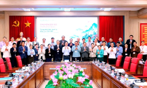 Chào mừng Đoàn đại biểu tham gia Chương trình nghiên cứu, trao đổi chuyên đề dành cho cán bộ cấp Thứ trưởng và tương đương của Đảng Nhân dân Cách mạng Lào.