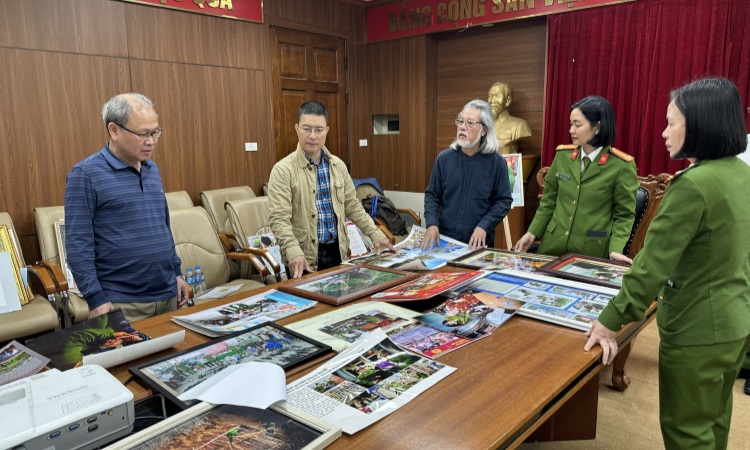 Cục Cảnh sát Quản lý hành chính về trật tự xã hội tổ chức chấm thi Cuộc thi tìm hiểu 80 năm xây dựng, chiến đấu và trưởng thành của lực lượng Cảnh sát QLHC về TTXH