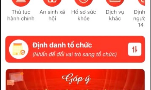 Người dân có thể góp ý dự thảo Bộ luật Hình sự (sửa đổi) trên ứng dụng VNeID